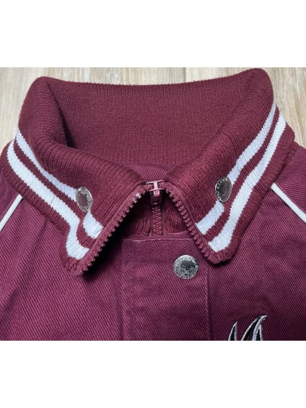 Big Boy North Carolina Central University Red Bomber Jacket - Size Small - Picture 5 of 16
